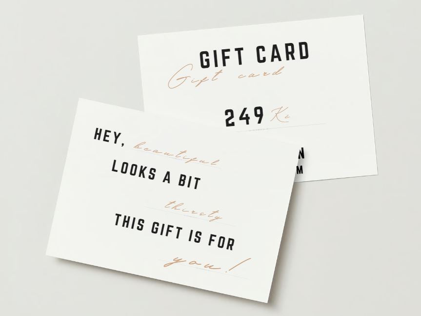 Digitální dárková karta