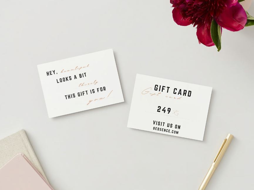 Digitální dárková karta