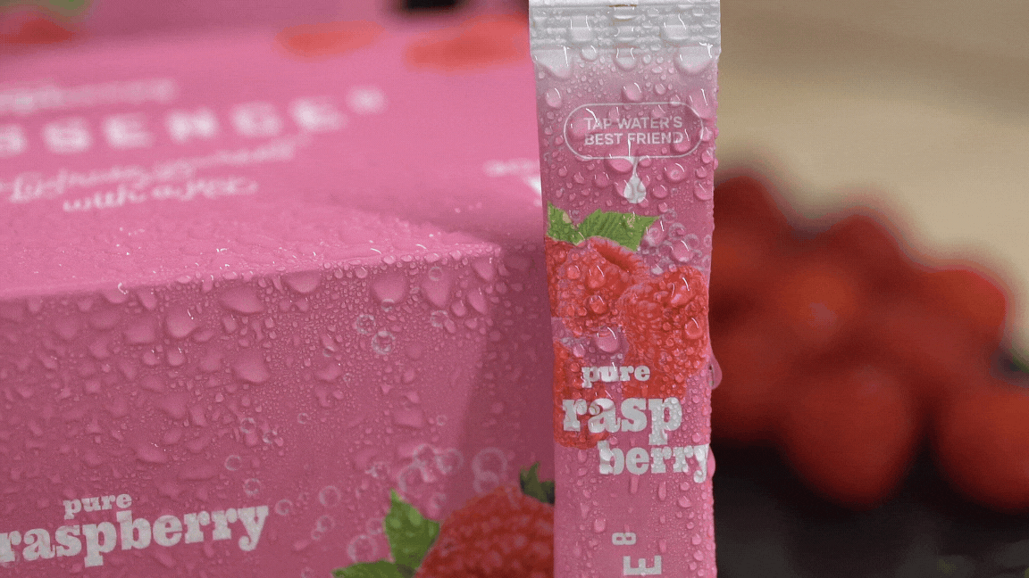 Čistě malinová příchuť